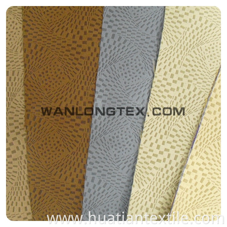 Fashionable Pattern Design Microfiber Suede Fabric